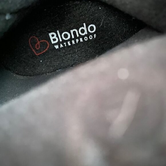 BLONDO Sylvia Dress Black Leather Waterproof Tall Riding Boots 6.5 - Picture 13 of 15